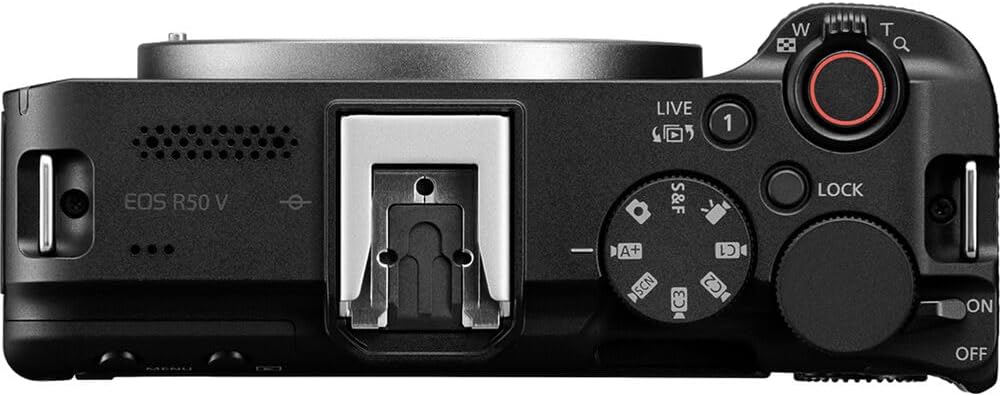 Canon EOS R50 V Mirrorless Camera with 14-30mm f/4-6.3 RF-S Lens | 4K Video  Dual Pixel Autofocus  Flip Screen | Compact RF Mount Vlog Camera Kit with Bag and 64GB Card