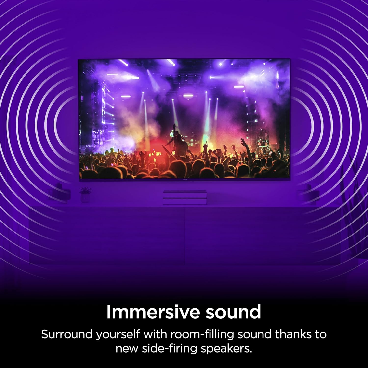 Roku Smart TV – 75-Inch Pro Series 4K QLED RokuTV with Backlit Roku Voice Remote Pro  Dolby Vision IQ  120Hz Refresh Rate – Live Local News  Sports  Gaming