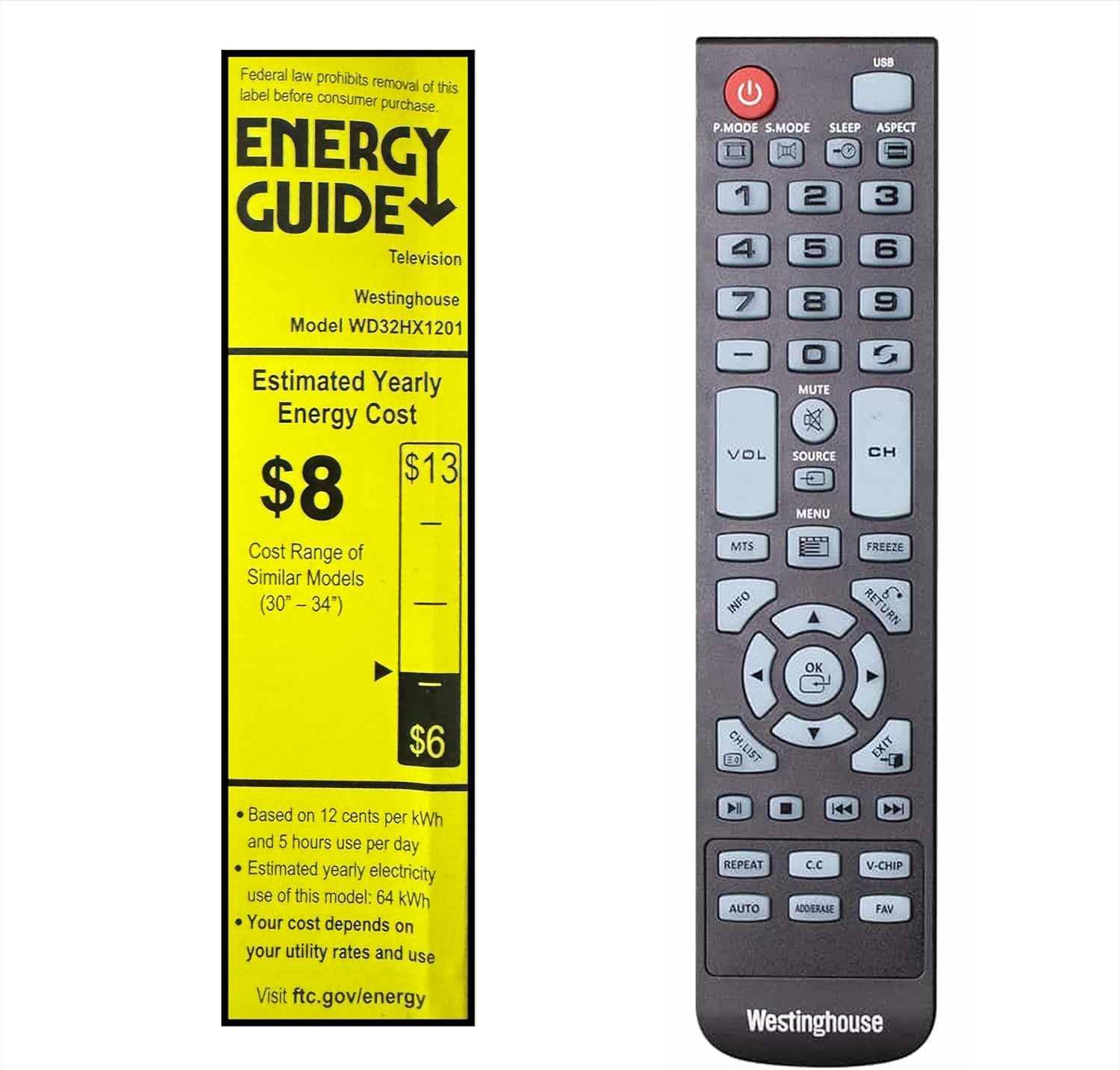 Westinghouse 32 Inch TV  HD LED Small Flat Screen Non-Smart Television  Works with Fire Stick  Roku  Apple TV  TiVo  Xumo  and Streaming Devices
