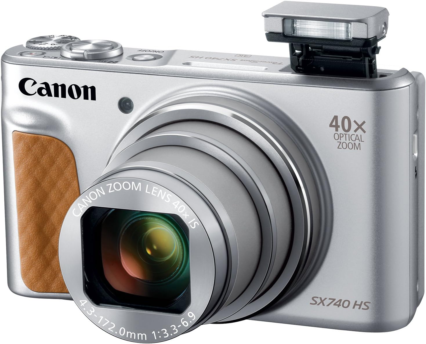 Canon Cameras US Point and Shoot Digital Camera with 3.0" LCD  Silver (2956C001)