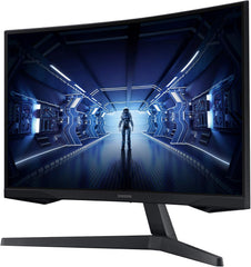 SAMSUNG 34' Odyssey G5 Ultra-Wide Gaming Monitor with 1000R Curved Screen  165Hz  1ms  FreeSync Premium  Large Display  Eye Comfort  Multiple Ports  WQHD  LC34G55TWWNXZA  Black