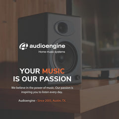 Audioengine A5+ Powered Bookshelf Speakers – 150W High-Fidelity Studio Monitors for Music  Gaming  Turntables & Home Theater